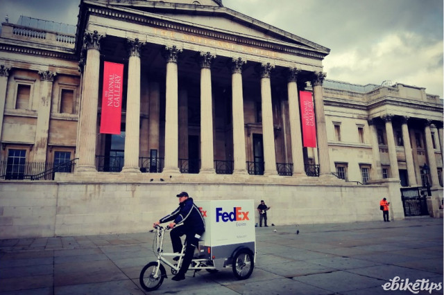 FedEx to introduce e cargo bikes in London as Hermes trials electric four wheeler in Germany electric bike reviews buying advice and news ebiketips